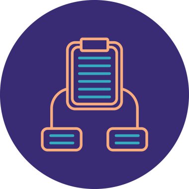 Pil simgesinin vektör illüstrasyonu