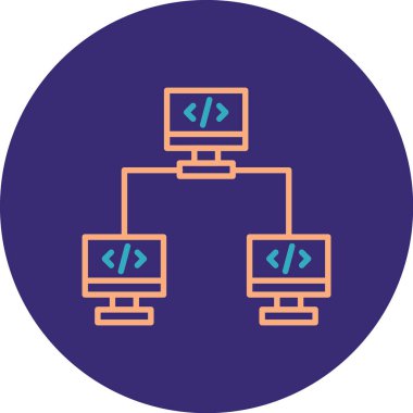 seo modern simgesinin vektör illüstrasyonu