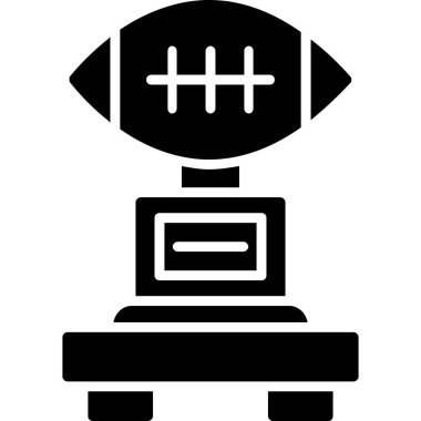 futbol ikonu vektör illüstrasyonu