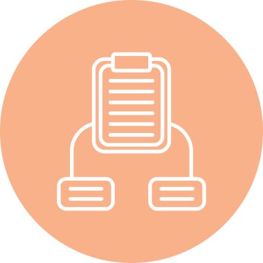 Seo ve simgenin vektör illüstrasyonu