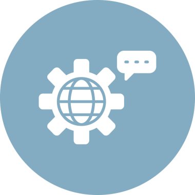 vektör küresel ağ illüstrasyonu