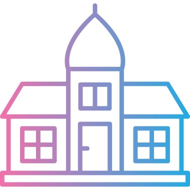 ev inşa simgesi ana hatları tasarımı