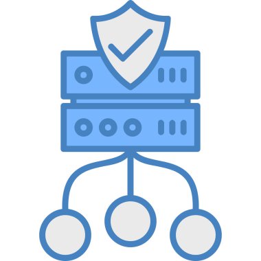 Veri merkezi. Basit resimleme