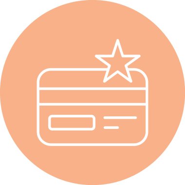 Övgü. Web simgesi vektör illüstrasyonu