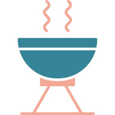 yemek tavası, vektör illüstrasyonu