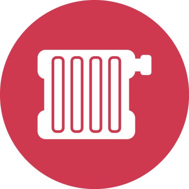 Kırmızı gaz yakıcısının vektör illüstrasyonu