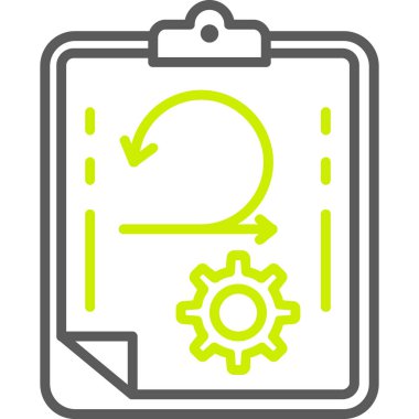 Simge vektör illüstrasyonu ayarlanıyor