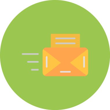 e-posta mektup simgesi düz biçimli