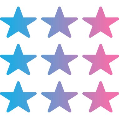 yıldız derecelendirme vektörü simgesi