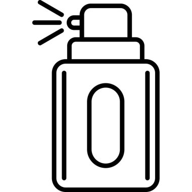 spray bottle icon vector illustration