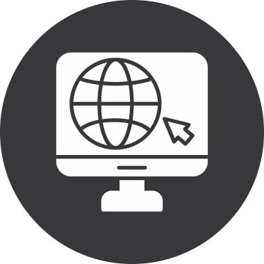 İnternet vektör çizgisi simgeleri