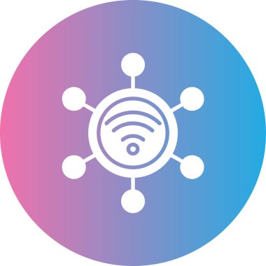 Ağ web simge vektör çizim