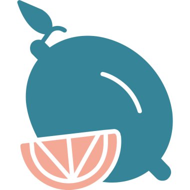 Meyve. Web simgesi basit illüstrasyon