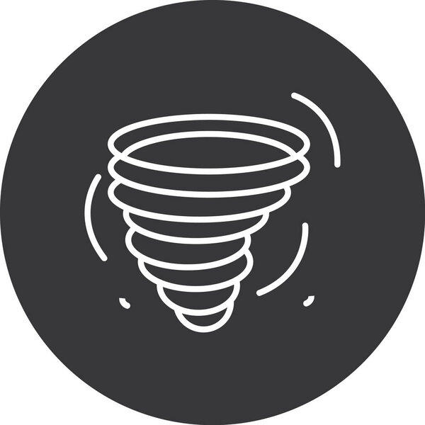 tornado icon vector illustration
