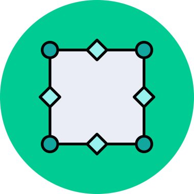 seo modern simgesinin vektör illüstrasyonu