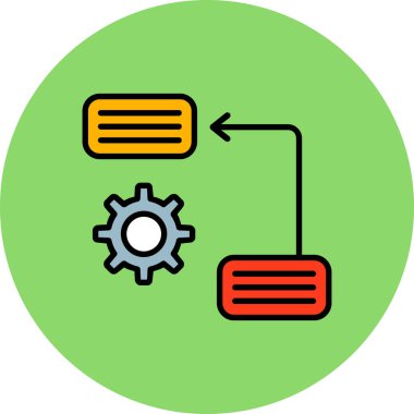 Ayarlama. Web simgesi basit illüstrasyon