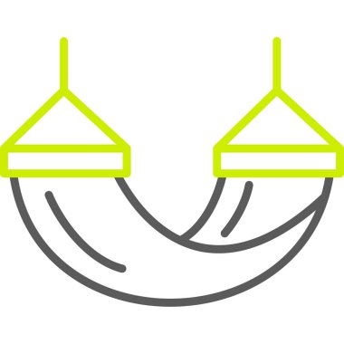 kadın ve iki - renkli vektör simgesi.