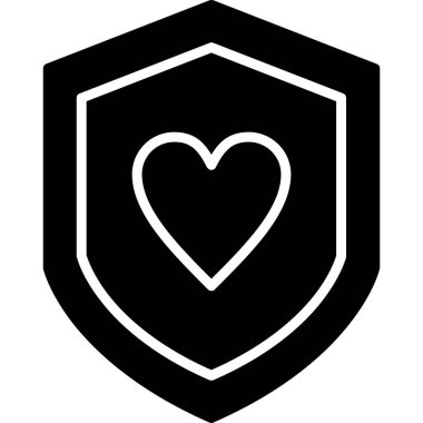 Bir kalbin vektör illüstrasyonu