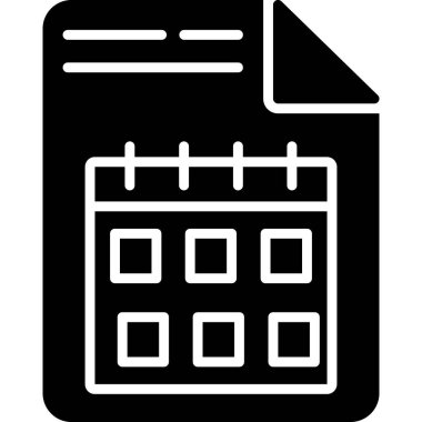 takvim anımsatma tarihi simgesi ana hat biçiminde