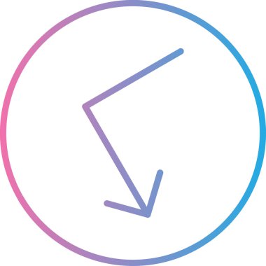 ok simgesinin vektör illüstrasyonu