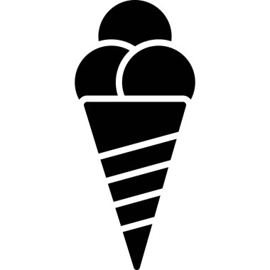 Koni. Web simgesi basit illüstrasyon