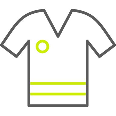 shirt simgesi vektör illüstrasyonu