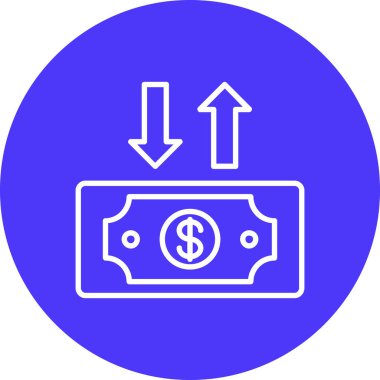 Vektör Doları simge tasarlamak