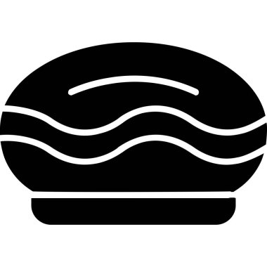 Hamburgerin vektör çizimi