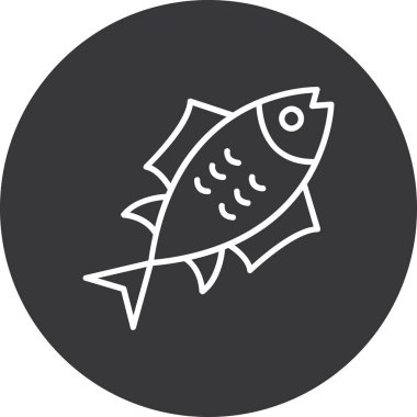 Gıda simgesinin vektör illüstrasyonu