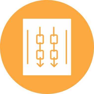 İş çizelgesi. Web simgesi