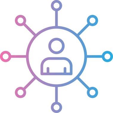 seo modern simgesinin vektör illüstrasyonu