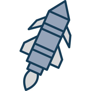 Tüy kalem mürekkebi simgesi ile doldurulmuş dış hat biçimi