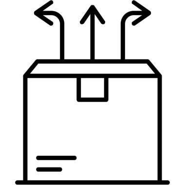 Kutu simgesi indir. beyaz arkaplanda izole edilmiş web tasarımı için ana kutu vektör simgesi