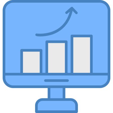 Çizelge. Web simgesi basit illüstrasyon
