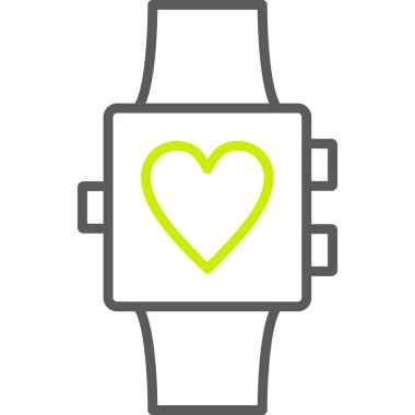 watch simge vektör çizim