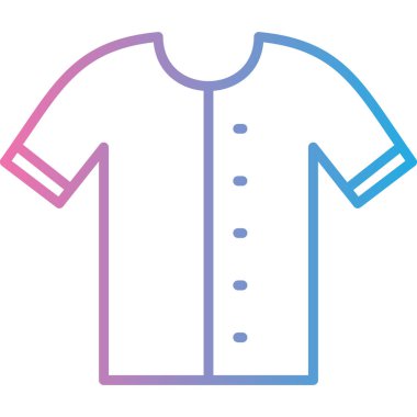 Beyzbol. Web simgesi basit illüstrasyon