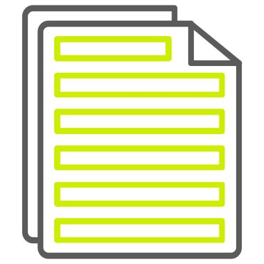 dosya biçimi simgesi, vektör illüstrasyonu