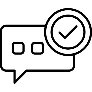 İşaretli konuşma balonu