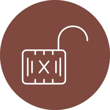 Modern simgenin vektör illüstrasyonu