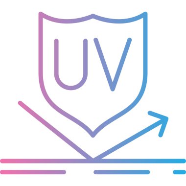 Bir bayrağın modern simgesinin vektör çizimi