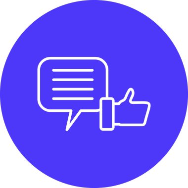 konuşma kabarcığı vektör çizimi