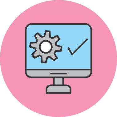 web development. web icon simple illustration