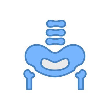 İnsan midesi renk çizgisi simgesi. İnsan midesi. izole vektör elemanı. Web sayfası, mobil uygulama, tanıtım için resim çizelgesi