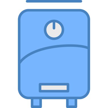 gaz sobası vektör çizimi