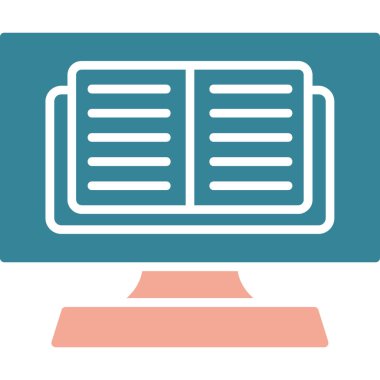 Modern bir simgenin vektör illüstrasyonu