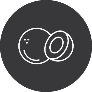 Gıda simgesinin vektör illüstrasyonu