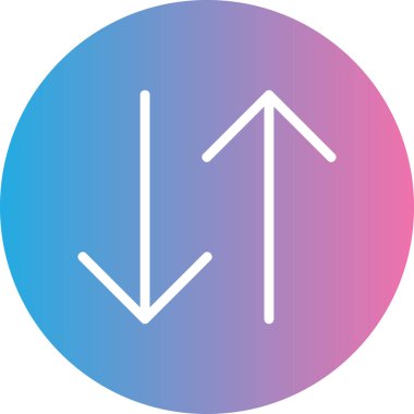 Ok. Web simgesi vektör illüstrasyonu