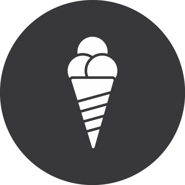 vektör koni simgesi illüstrasyonu