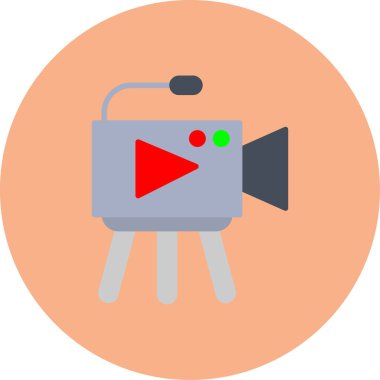 Medya kamerası. Basit resimleme