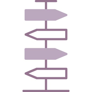 Modern bir simgenin vektör illüstrasyonu